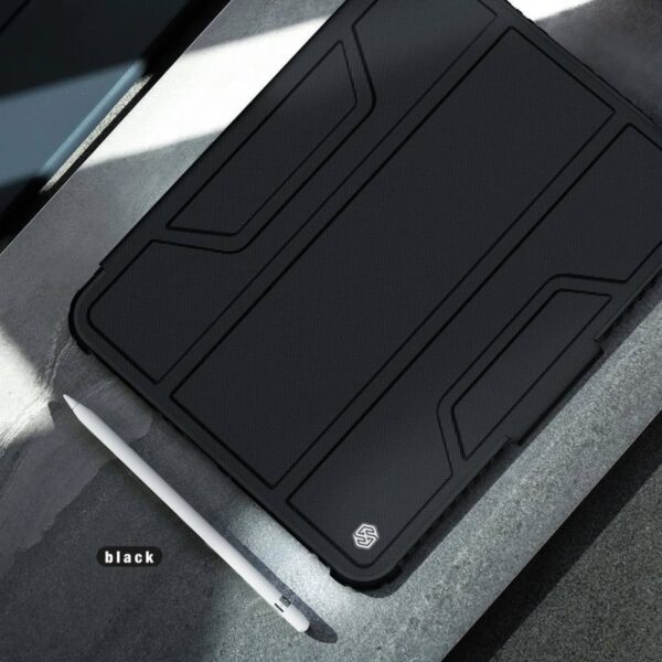 Nillkin Bumper Pro Leather Slide Camera Protection Shield Smart Flip Caser Cover For iPad Series - Image 12