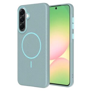 Luxury Premium Business Style Litchi Texture Magnetic Wireless Charging Phone Cover Case for Samsung Galaxy A Series