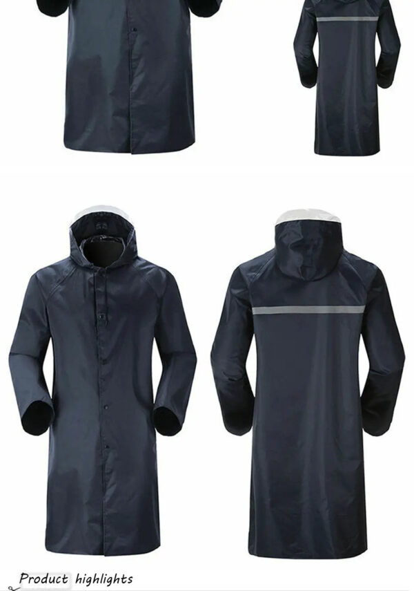 Luxury Premium Thickened Polyester Universal Body Protection Cover Raincoat - Image 22