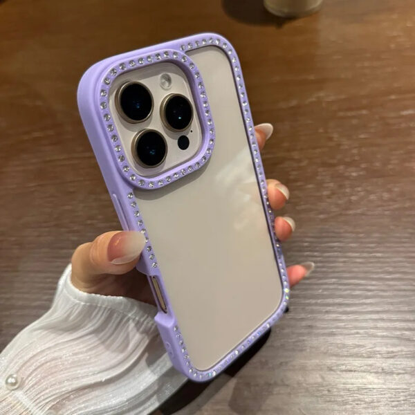Luxury Glitter Diamond Rhinestones Bling Case For iPhone Case Covers For iPhone Series - Image 17