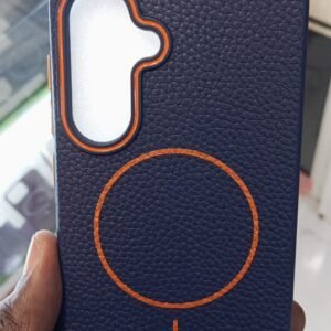 Luxury Premium Business Style Litchi Texture Magnetic Wireless Charging Phone Cover Case for Samsung Galaxy A Series