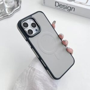 Luxury Premium Business Leather  Magsafe Wireless Charging Case Cover For iPhone Series