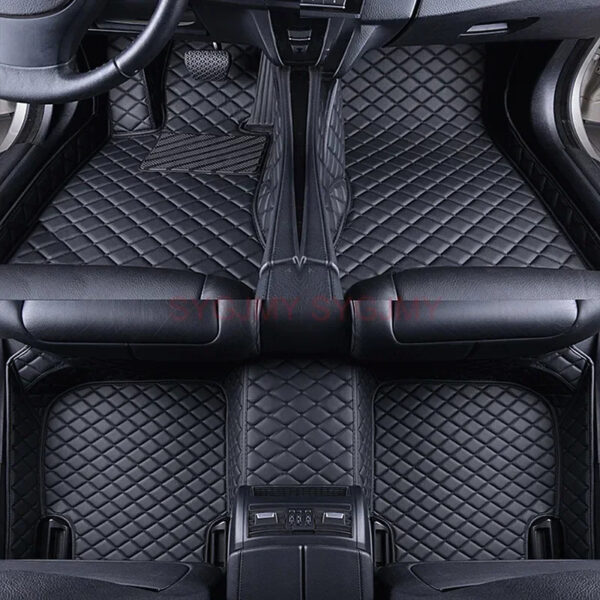 Luxury Premium Leather 7D Car Mats Waterproof Durable Easy Clean Non Skid Customized Car Floor Mat - Image 16