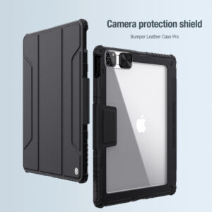 Nillkin Bumper Pro Leather Slide Camera Protection Shield Smart Flip Caser Cover For iPad Series