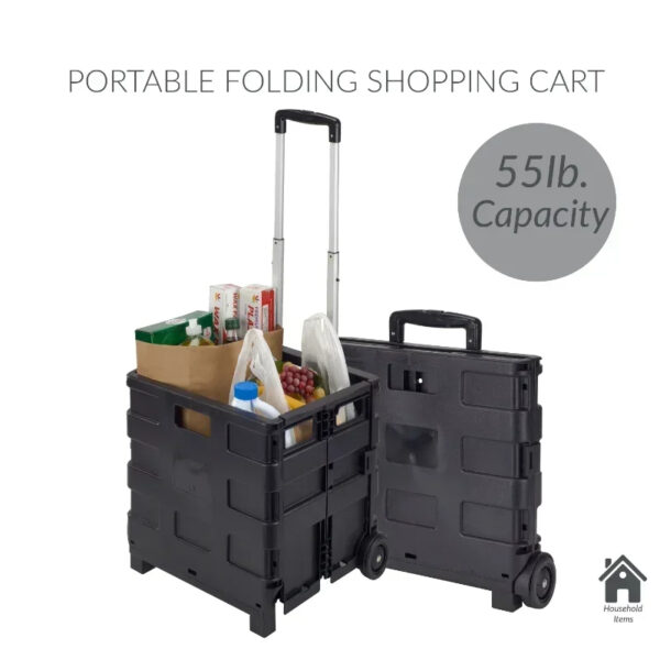 Luxury Premium Portable foldable shopping trolley  with wheels - Image 22