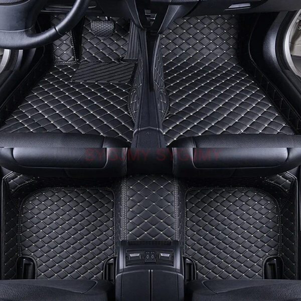 Luxury Premium Leather 7D Car Mats Waterproof Durable Easy Clean Non Skid Customized Car Floor Mat