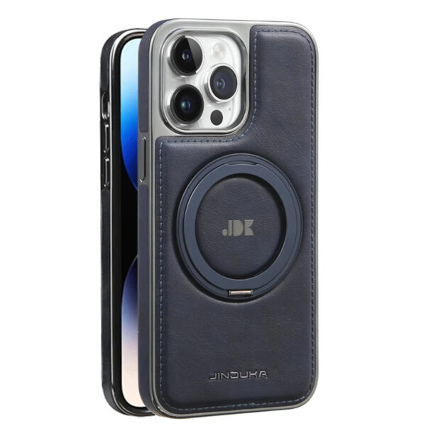Luxury Premium Kickstand Magnetic Leather Phone Case For iPhone Series - Image 33