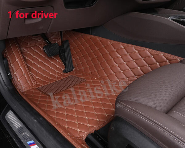 Luxury Premium Leather 7D Car Mats Waterproof Durable Easy Clean Non Skid Customized Car Floor Mat - Image 41