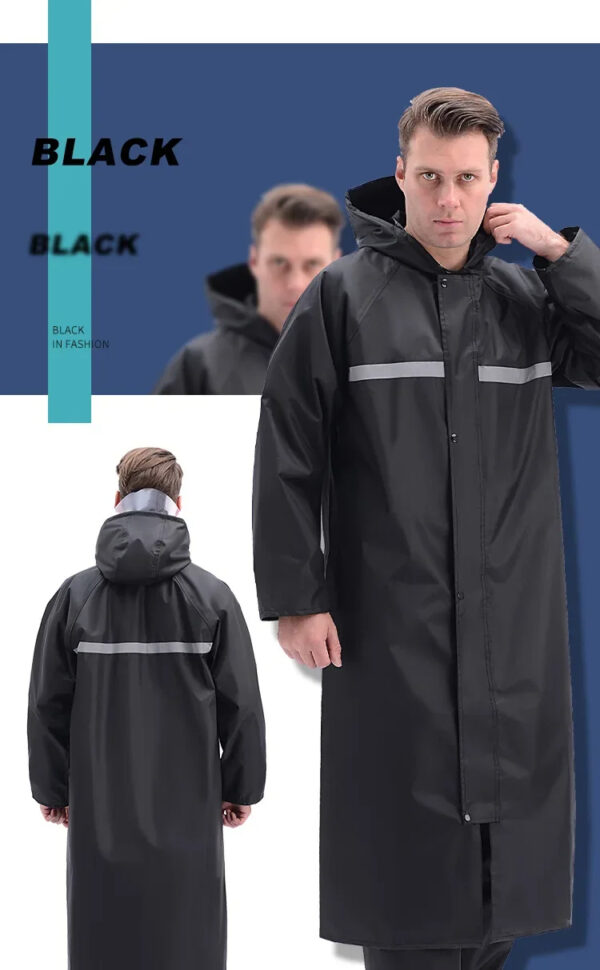 Luxury Premium Thickened Polyester Universal Body Protection Cover Raincoat - Image 13