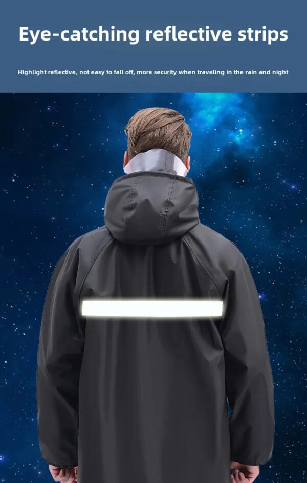 Luxury Premium Thickened Polyester Universal Body Protection Cover Raincoat - Image 12