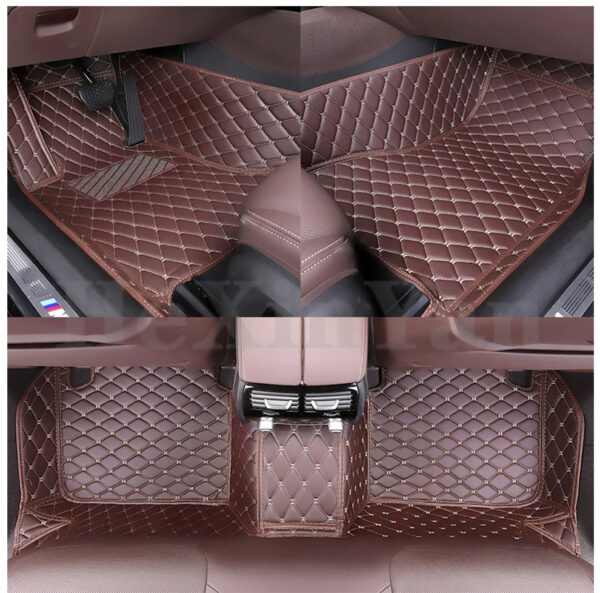 Luxury Premium Leather 7D Car Mats Waterproof Durable Easy Clean Non Skid Customized Car Floor Mat - Image 28