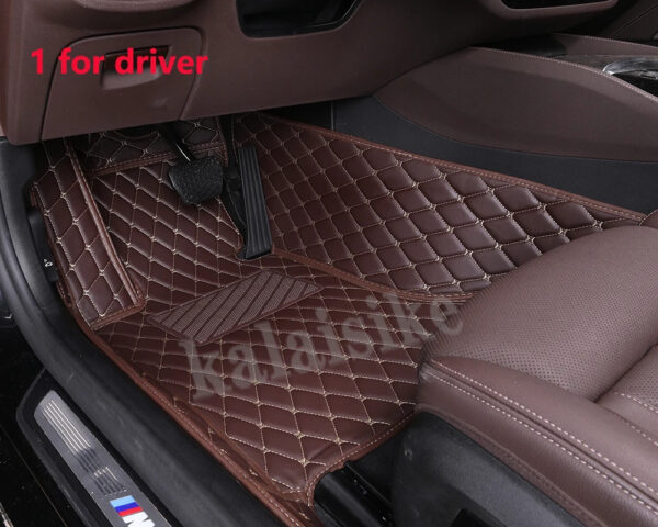 Luxury Premium Leather 7D Car Mats Waterproof Durable Easy Clean Non Skid Customized Car Floor Mat - Image 43