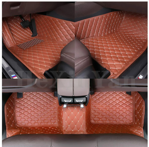 Luxury Premium Leather 7D Car Mats Waterproof Durable Easy Clean Non Skid Customized Car Floor Mat - Image 29