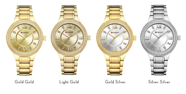 Luxury Premium CURREN New Fashion Top Brand  Stainless Steel Bracelet Classic Business Wristwatch - Image 25