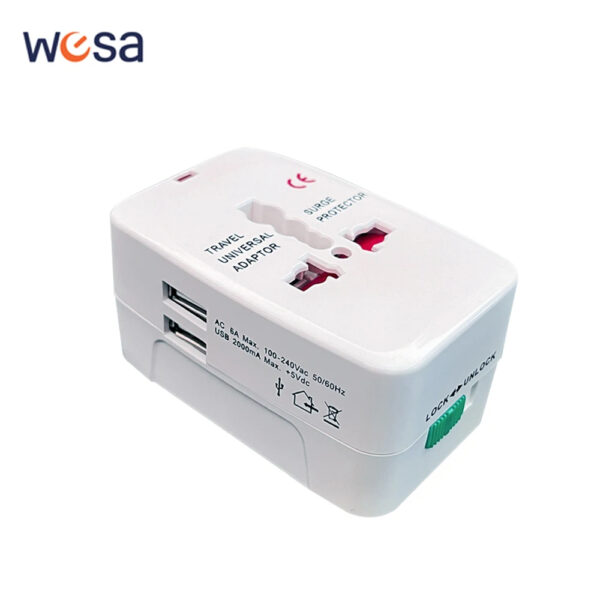 Universal 110-250v 10A Electric AC Power Charger Socket International World Travel Adapter - Image 35