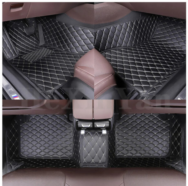 Luxury Premium Leather 7D Car Mats Waterproof Durable Easy Clean Non Skid Customized Car Floor Mat - Image 30