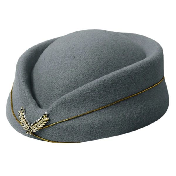 Luxury Premium Stewardess Beret Party Cosplay Formal Party Costume Hat - Image 8