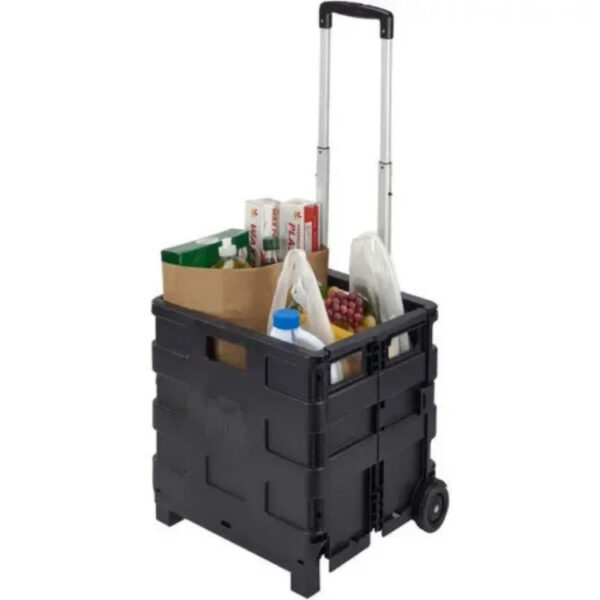 Luxury Premium Portable foldable shopping trolley  with wheels - Image 16