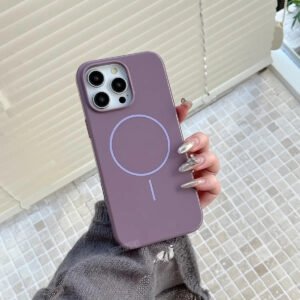 Luxury Premium Soft Silicone Matte Magsafe Case Cover For iPhone Series