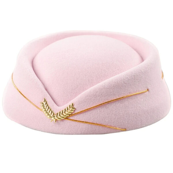Luxury Premium Stewardess Beret Party Cosplay Formal Party Costume Hat - Image 10