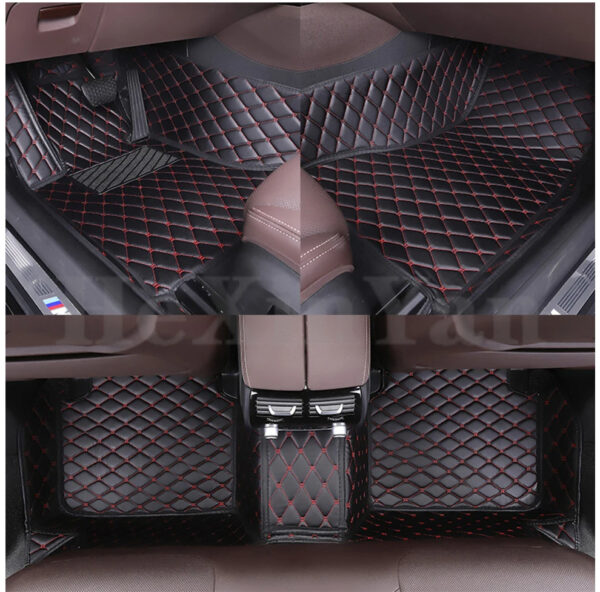 Luxury Premium Leather 7D Car Mats Waterproof Durable Easy Clean Non Skid Customized Car Floor Mat - Image 32