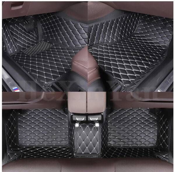 Luxury Premium Leather 7D Car Mats Waterproof Durable Easy Clean Non Skid Customized Car Floor Mat - Image 34