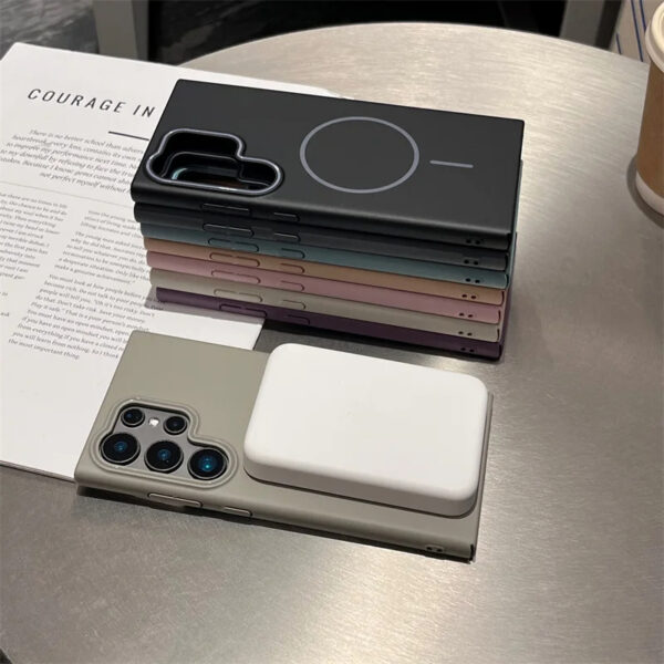 Luxury Ultra thin For Magsafe Magnetic Phone Case For Samsung Galaxy S Series - Image 20