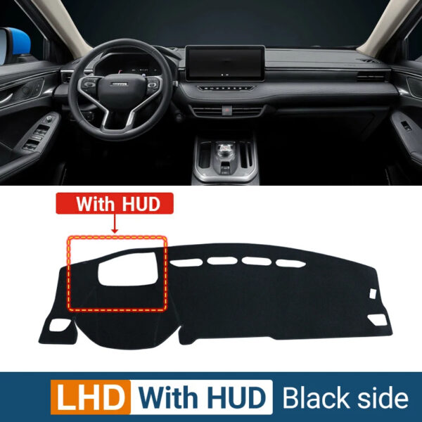 Luxury Premium Non-slip Sun Shade Pad Anti-UV Car Dashboard Cover Carpet Mat - Image 19