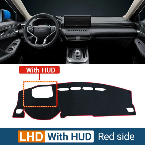 Luxury Premium Non-slip Sun Shade Pad Anti-UV Car Dashboard Cover Carpet Mat - Image 21