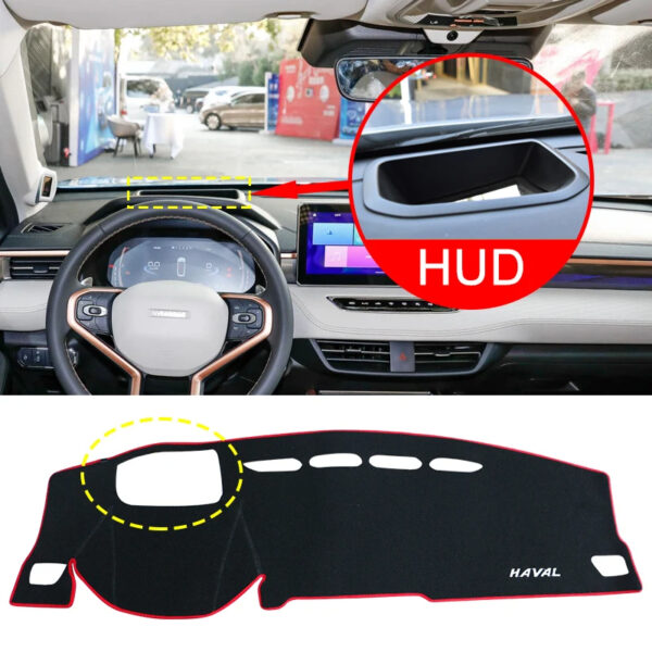 Luxury Premium Non-slip Sun Shade Pad Anti-UV Car Dashboard Cover Carpet Mat - Image 17