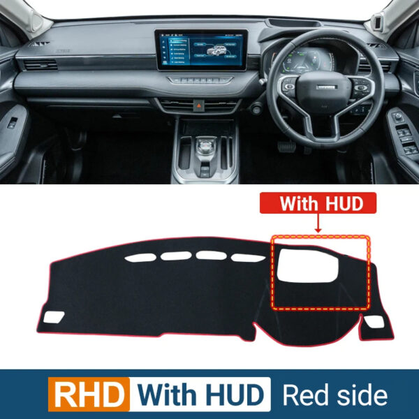 Luxury Premium Non-slip Sun Shade Pad Anti-UV Car Dashboard Cover Carpet Mat - Image 22