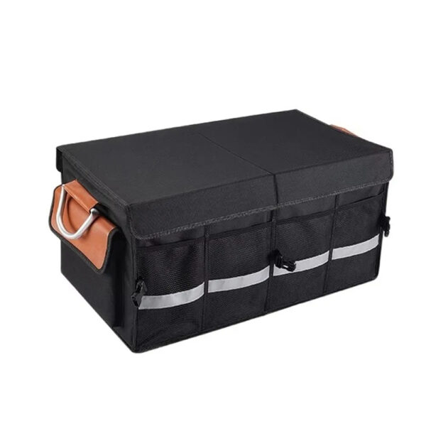Luxury Premium Large Capacity Collapsible Premium Durable Storage Car Trunk Organizer - Image 18
