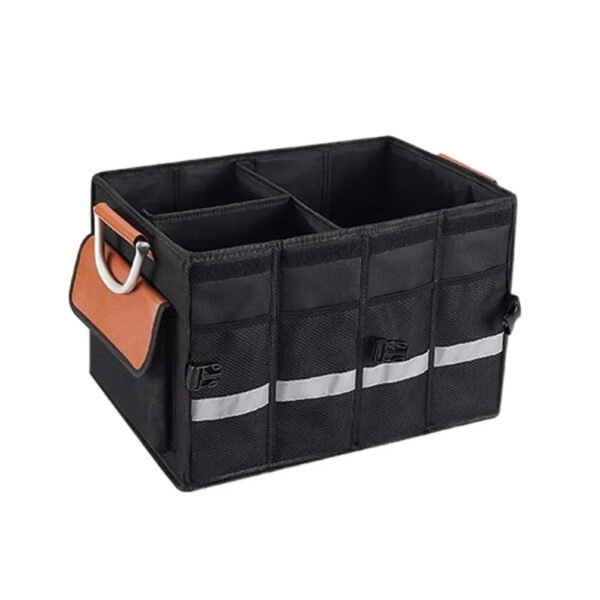 Luxury Premium Large Capacity Collapsible Premium Durable Storage Car Trunk Organizer - Image 19