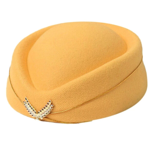 Luxury Premium Stewardess Beret Party Cosplay Formal Party Costume Hat - Image 15
