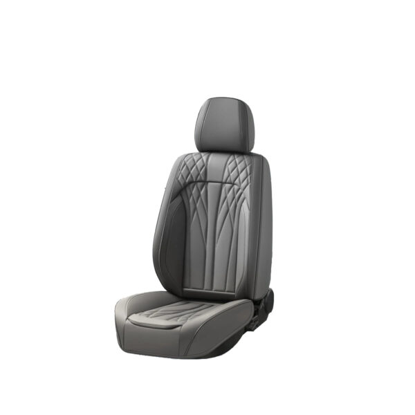 Luxury Premium Full Set 5 Seater Universal Full-Enclosed PU Leather Waterproof Cushion Car Seat Covers - Image 32