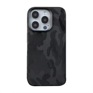 Luxury Premium Camouflage Leather Shockproof Armor Magsafe Wireless  Case For iPhone Series