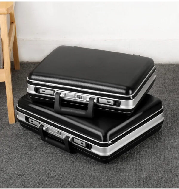 3 in 1 Piece Luxury Premium High Quality Business Document Organizer Hard Case Storage Briefcase - Image 4