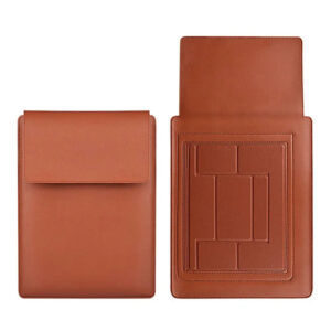 Luxury Premium PU Leather Ultrabook Sleeve Stand Case Laptop Bag