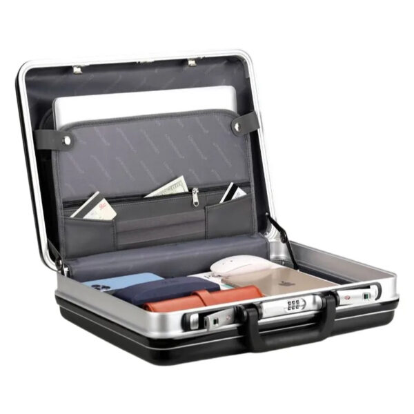 3 in 1 Piece Luxury Premium High Quality Business Document Organizer Hard Case Storage Briefcase - Image 12