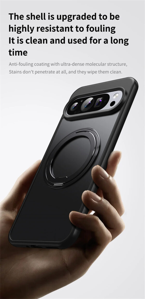 Luxury Premium 360°Rotating Stand Magnetic Phone Case For Google Pixel Series - Image 12
