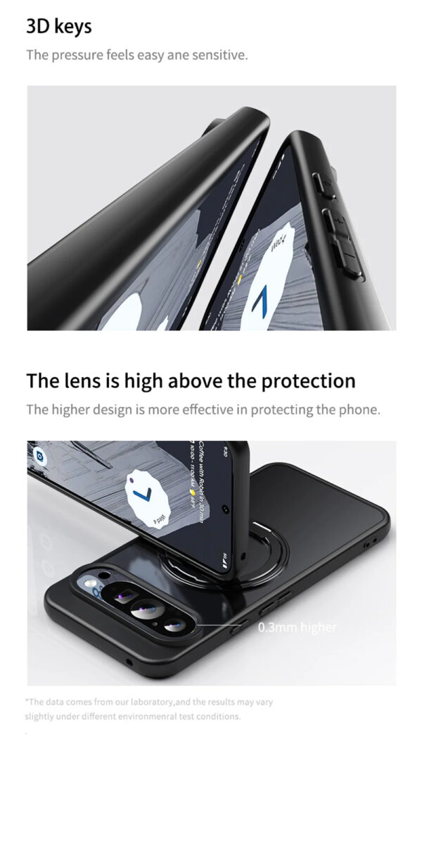 Luxury Premium 360°Rotating Stand Magnetic Phone Case For Google Pixel Series - Image 14