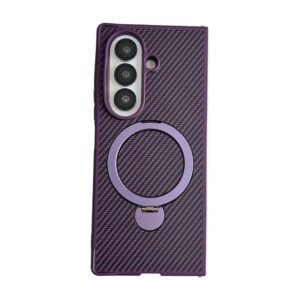 Luxury Premium Carbon Fiber Magnetic 360° Stand Phone Case For Samsung Galaxy Z Fold Series