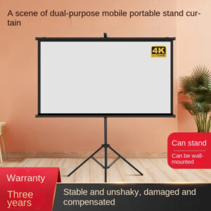 Luxury Premium Outdoor Indoor Portable and Foldable Projector Projection Screen Tripod Stand