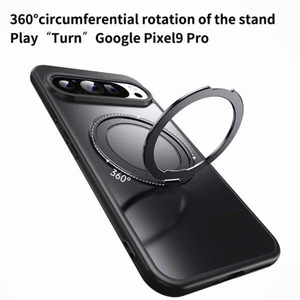 Luxury Premium 360°Rotating Stand Magnetic Phone Case For Google Pixel Series - Image 17