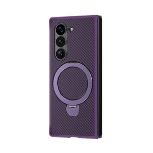 Luxury Premium Carbon Fiber Magnetic 360° Stand Phone Case For Samsung Galaxy Z Fold Series