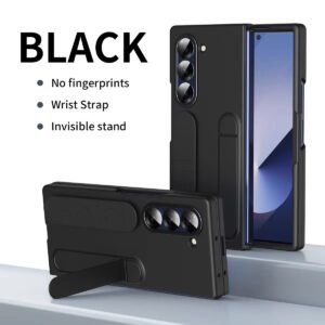 Luxury Premium All-Inclusive Anti-fall Hard PC  With Invisible Stand for Samsung Galaxy Z Fold 6