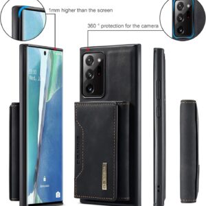 2 IN 1 Detachable Leather Wallet Case With Holder Function Protect Cover For Samsung Galaxy Note 20 Ultra
