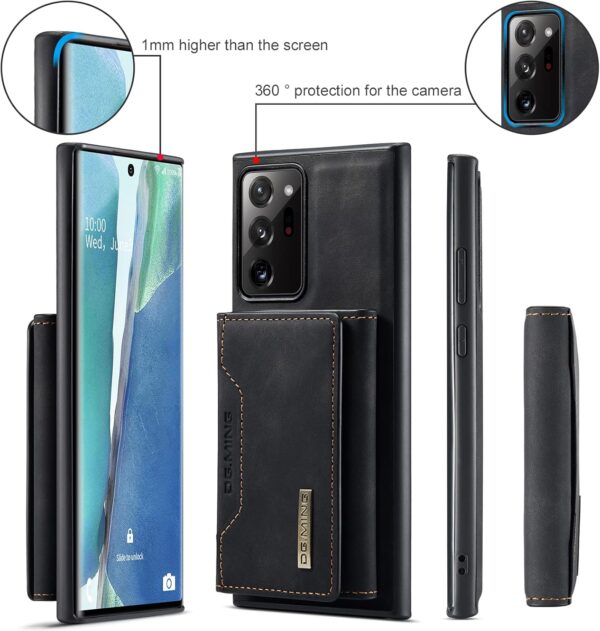 2 IN 1 Detachable Leather Wallet Case With Holder Function Protect Cover For Samsung Galaxy Note 20 Ultra