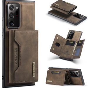 2 IN 1 Detachable Leather Wallet Case With Holder Function Protect Cover For Samsung Galaxy Note 20 Ultra