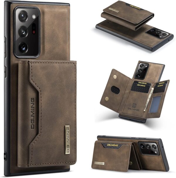 2 IN 1 Detachable Leather Wallet Case With Holder Function Protect Cover For Samsung Galaxy Note 20 Ultra - Image 15
